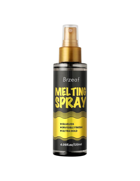 Spray de Derretimiento para Pelucas Brzeaf 120ml - Sostenimiento Fuerte Spray de Derretimiento para Pelucas Brzeaf 120ml - Sostenimiento Fuerte