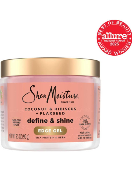 SheaMoisture Gel para Bordes Coco & Hibisco 99.22 g SheaMoisture Gel para Bordes Coco & Hibisco 99.22 g