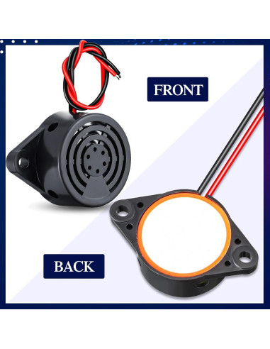 Zumbador Electrónico Activo Geiserailie 6 Pcs 95 dB 12V