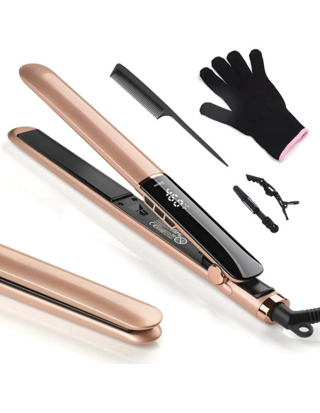 Plancha y Rizador de Pelo 2 en 1 Shenzhen Kangsheng 150-230C Plancha y Rizador de Pelo 2 en 1 Shenzhen Kangsheng 150-230C