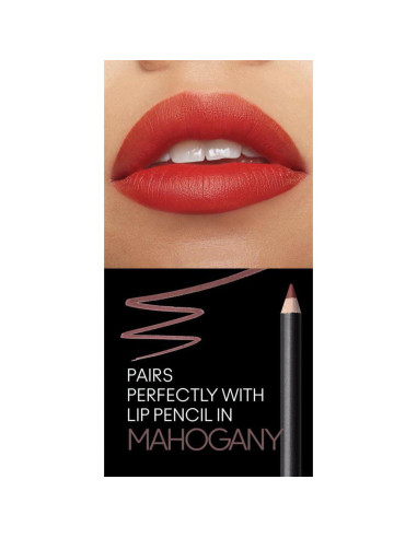 Labial Mate Sedoso MAC Exageración 3.5g Naranja