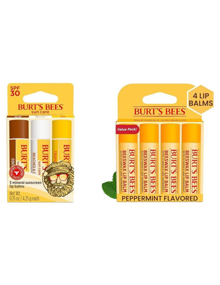 Paquete de Balsamo Labial Burt's Bees SPF 30 - 7 Tubos Paquete de Balsamo Labial Burt's Bees SPF 30 - 7 Tubos