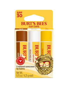 Paquete de Balsamo Labial Burt's Bees SPF 30 - 7 Tubos 2