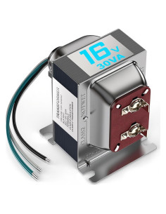 Transformador de Timbre 16V 30VA Cwowhihui Compatible Nest Ring