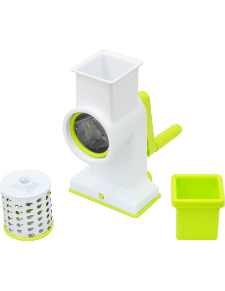 Rallador de tambor rotativo 2 en 1 Southern Homewares - Blanco Rallador de tambor rotativo 2 en 1 Southern Homewares - Blanco