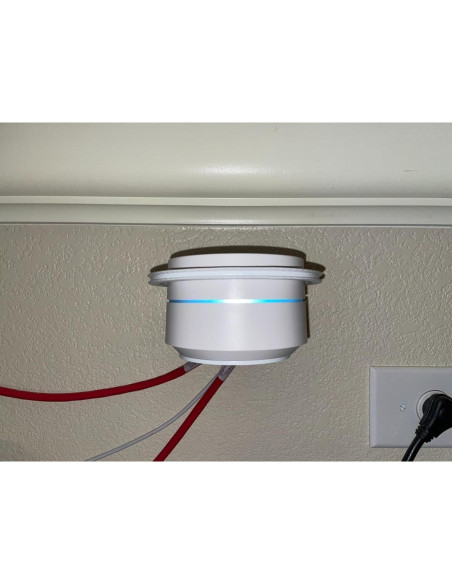 Soporte de Pared Google Nest WiFi ALLICAVER - Metal Blanco Soporte de Pared Google Nest WiFi ALLICAVER - Metal Blanco