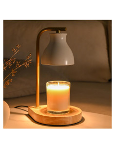 Lámpara Calentadora de Velas SOKCVSEA D. Blanco Oro 50W