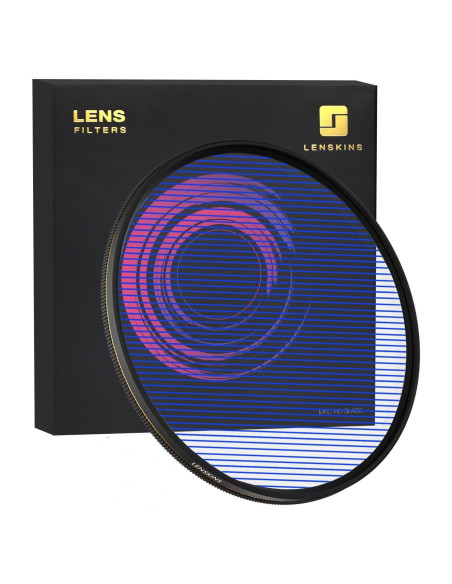 Filtro de Rayo Azul Anamórfico 67mm LENSKINS - Vidrio Óptico HD Filtro de Rayo Azul Anamórfico 67mm LENSKINS - Vidrio Óptico HD