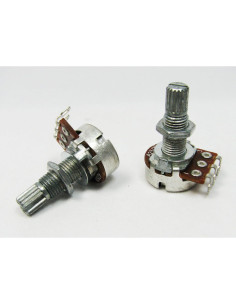Paquete de 2 Potenciómetros de Volumen 250K Ohm Guitarra 2