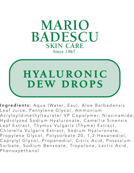 Crema Hidratante Libre de Aceite Mario Badescu 42.5 g Crema Hidratante Libre de Aceite Mario Badescu 42.5 g