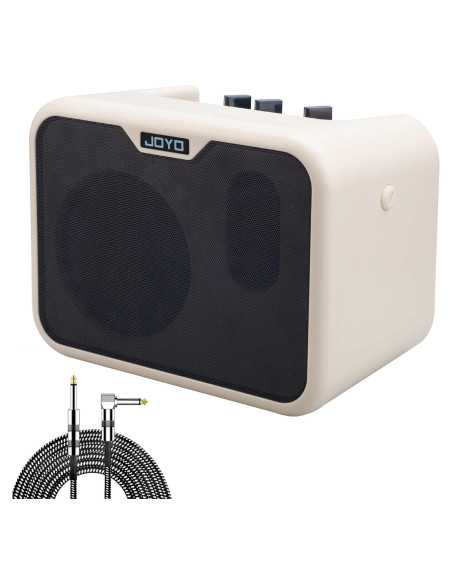 Amplificador de Bajo Portátil SUNYIN MA-10B 10W Mini Blanco Amplificador de Bajo Portátil SUNYIN MA-10B 10W Mini Blanco
