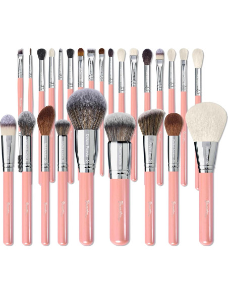 Conjunto de Pinceles de Maquillaje Bueart Design 26 Piezas Pelo Natural Conjunto de Pinceles de Maquillaje Bueart Design 26 Piezas Pelo Natural