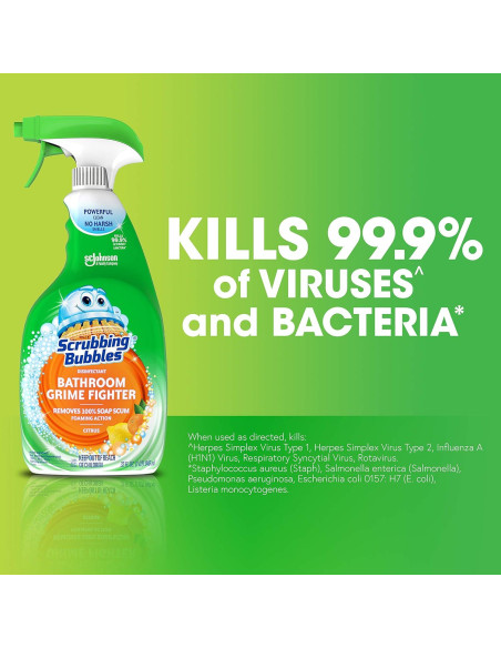 Limpiador Desinfectante para Baño Scrubbing Bubbles 0.94L Cítricos Limpiador Desinfectante para Baño Scrubbing Bubbles 0.94L Cítricos