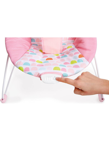 Asiento de rebote para bebés Bright Starts Unicornio Rosa 0-9 kg Asiento de rebote para bebés Bright Starts Unicornio Rosa 0-9 kg