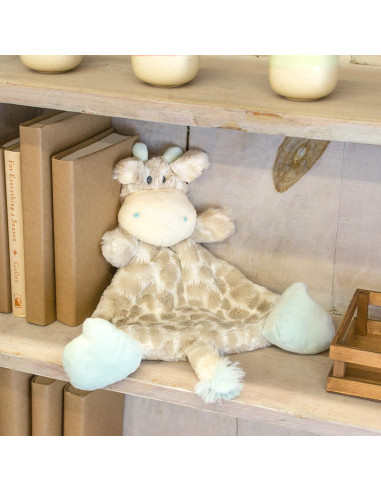 Manta de Peluche Jirafa Colby DEMDACO para Niños 30.48 cm