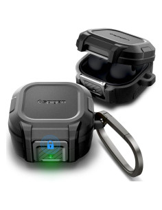 Funda Spigen Lock Fit para Galaxy Buds Core/FE/2 Pro/2/Pro/Live - Negro