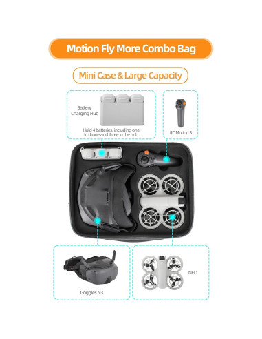 Funda de Transporte FSIDIWT para Neo Goggles N3 - Bolsa Portátil