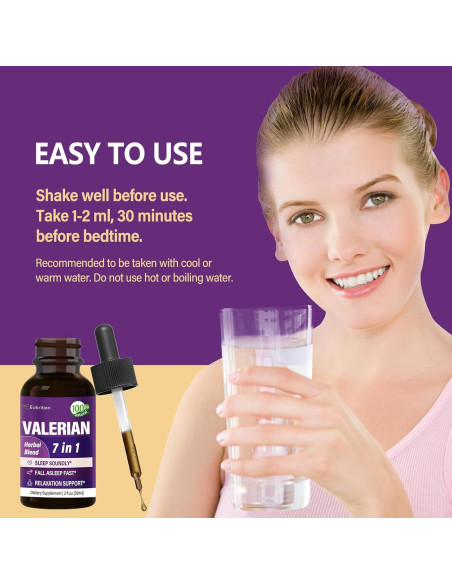 Extracto de Valeriana Eubrition 60ml - Suplemento para Dormir Extracto de Valeriana Eubrition 60ml - Suplemento para Dormir