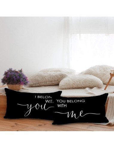 Funda de Almohada Decorativa SiuSue 30x50 cm Juego de 2