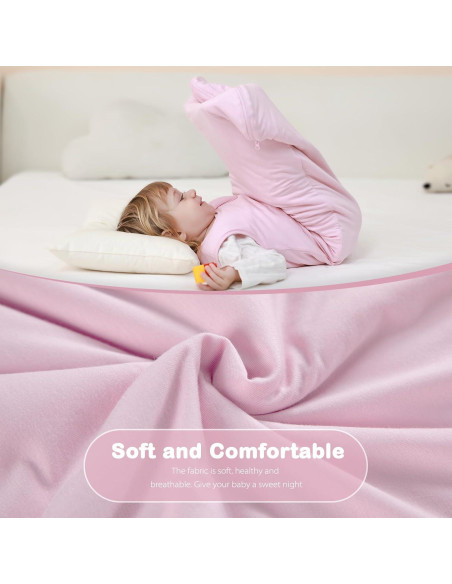 Saco de Sueño Unisex Mosebears 0-6 Meses Rosa 2.5 Tog Saco de Sueño Unisex Mosebears 0-6 Meses Rosa 2.5 Tog