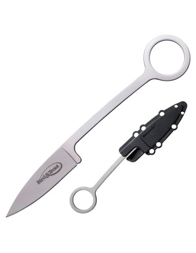 Cuchillo de Aves y Truchas Cold Steel AUS8A 5.08cm Fijo con Funda