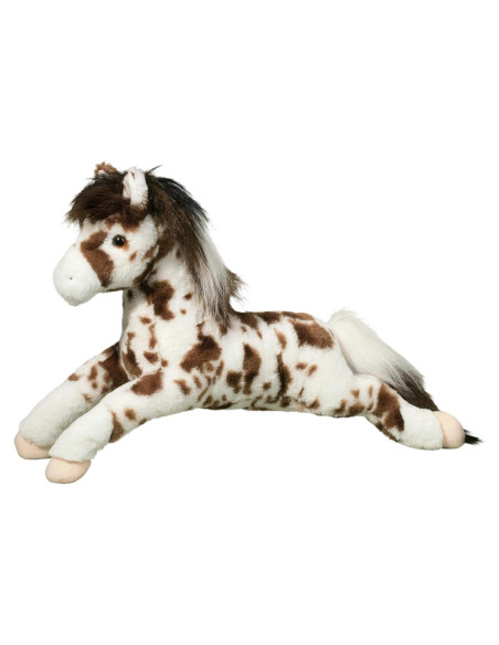 Caballo de peluche Appaloosa Douglas 56 cm con ojos ámbar Caballo de peluche Appaloosa Douglas 56 cm con ojos ámbar