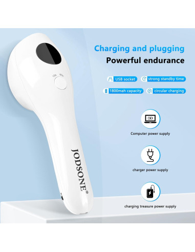 Lámpara UV de Mano JODSONE Recargable con Pantalla LED