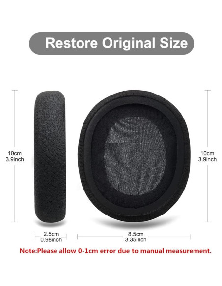 Almohadillas de Reemplazo Koffmon para Auriculares SteelSeries Arctis Almohadillas de Reemplazo Koffmon para Auriculares SteelSeries Arctis
