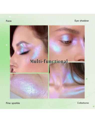 Paleta de Iluminador Facial HOSAILY Multicromo 25g