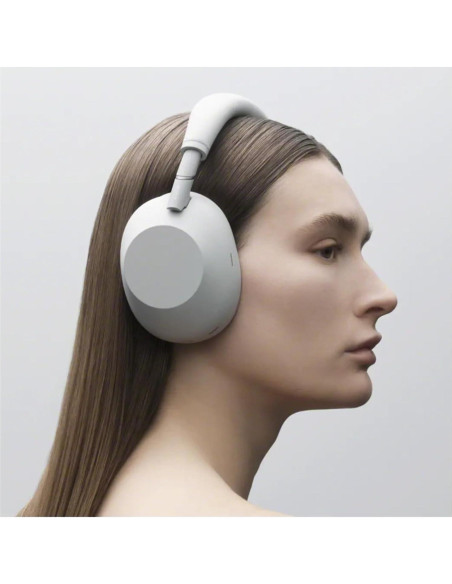 Auriculares Inalámbricos Sony WH-1000XM6 Plata + Localizador Auriculares Inalámbricos Sony WH-1000XM6 Plata + Localizador