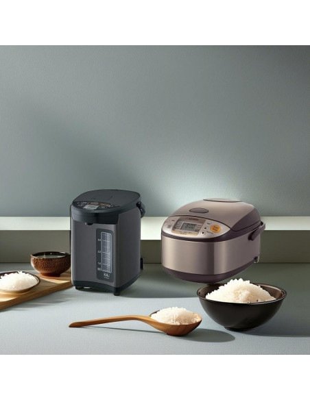 Zojirushi Calentador de Agua 4L y Olla Arrocera 1L Negro Zojirushi Calentador de Agua 4L y Olla Arrocera 1L Negro