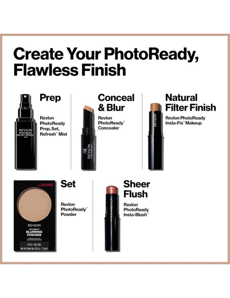 Revlon PhotoReady Polvo Facial Difuminador 7.09 g Claro Revlon PhotoReady Polvo Facial Difuminador 7.09 g Claro