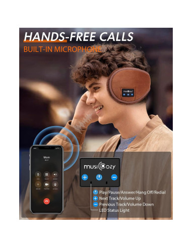 Auriculares Bluetooth para Dormir MUSICOZY Banda Ajustable
