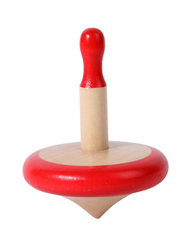 Trompos de Madera WODI - Juguetes Educativos Montessori 4 Piezas