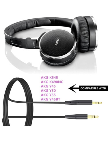 Cable de audio 3.5mm a 2.5mm Puiixur para Bose y AKG