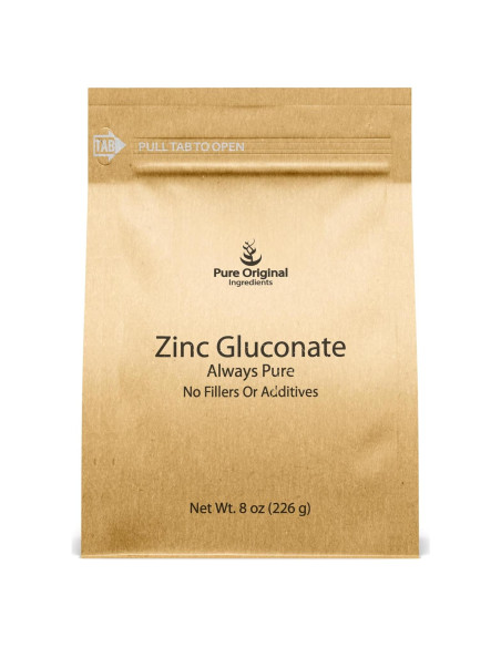 Suplemento Dietético Gluconato de Zinc 227g Ingredientes Originales Suplemento Dietético Gluconato de Zinc 227g Ingredientes Originales