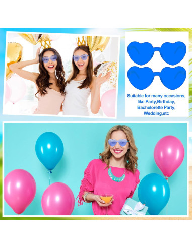 Gafas de Sol en Forma de Corazón para Mujeres - Color Caramelo