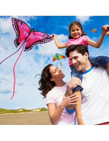 Cometa de Mariposa TOY Life para Niños 142.7x74.9 cm