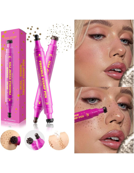 Bolígrafo de Sello de Pecas Beauty Glazed - Marrón Beige Bolígrafo de Sello de Pecas Beauty Glazed - Marrón Beige
