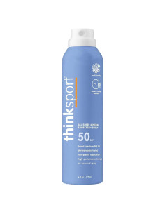 Spray Protector Solar Thinksport SPF 50 Mineral 180ml Resistente Agua