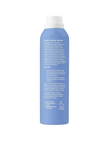 Spray Protector Solar Thinksport SPF 50 Mineral 180ml Resistente Agua
