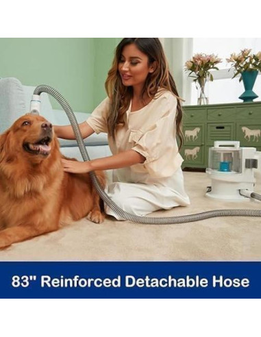 Kit de Aseo para Mascotas PROMOMO - Aspiradora 3.4L, 99% Pelo