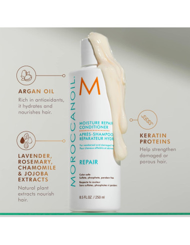 Champú y Acondicionador Moroccanoil Moisture Repair 250 ml