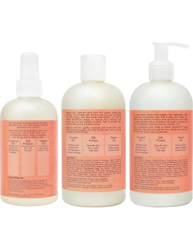 Champú y Acondicionador SheaMoisture Coco Hibisco 3 en 1