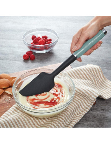 Espátula Raspadora KitchenAid KE031OHAQA Silicona Aqua