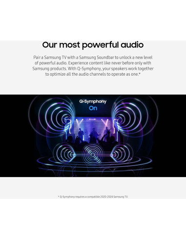 Barra de Sonido Samsung HW-QS730D 3.1.2ch Dolby Atmos Inalámbrica