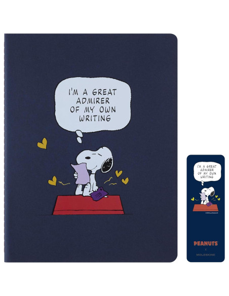 Conjunto de 3 Cuadernos Cahier Moleskine Peanuts XL Rayados Conjunto de 3 Cuadernos Cahier Moleskine Peanuts XL Rayados