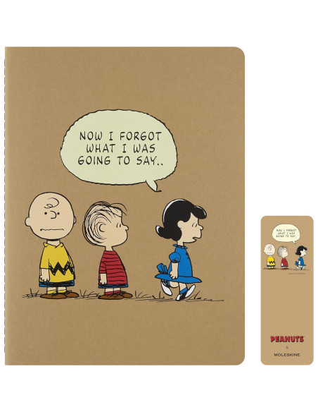 Conjunto de 3 Cuadernos Cahier Moleskine Peanuts XL Rayados Conjunto de 3 Cuadernos Cahier Moleskine Peanuts XL Rayados
