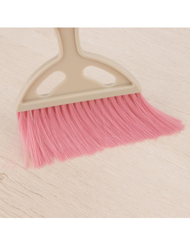 Juego de Escoba y Recogedor Portátil Brosay Rosa 1 Pcs