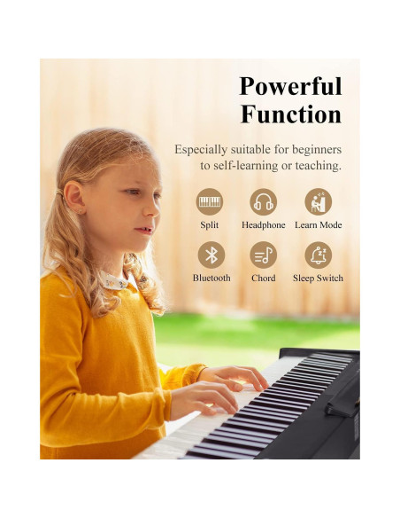 Piano Digital Plegable Eastar EP-10 88 Teclas Bluetooth Portátil Piano Digital Plegable Eastar EP-10 88 Teclas Bluetooth Portátil